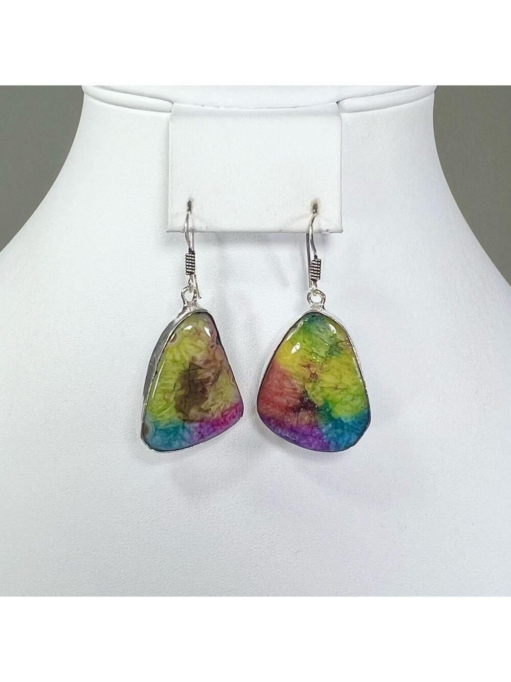 Add on Item - Rainbow Solar Quartz 925 Earrings to Match #A22